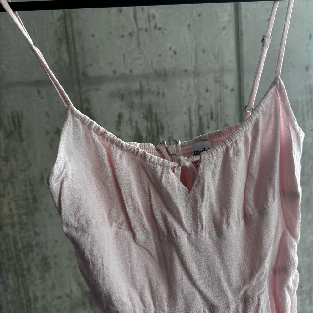 Aritzia- Pink Spaghetti Strap Dress